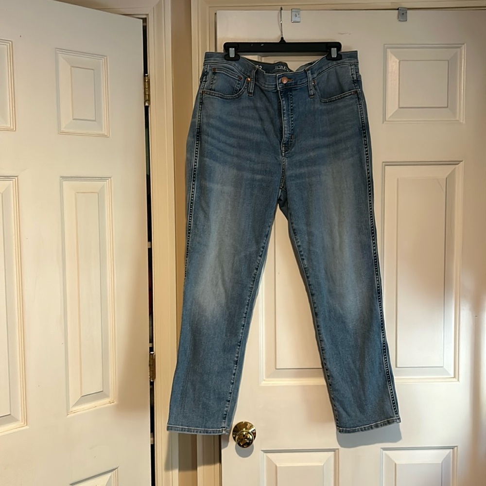 J.Crew Vintage Slim Straight Jeans sz 32. EUC